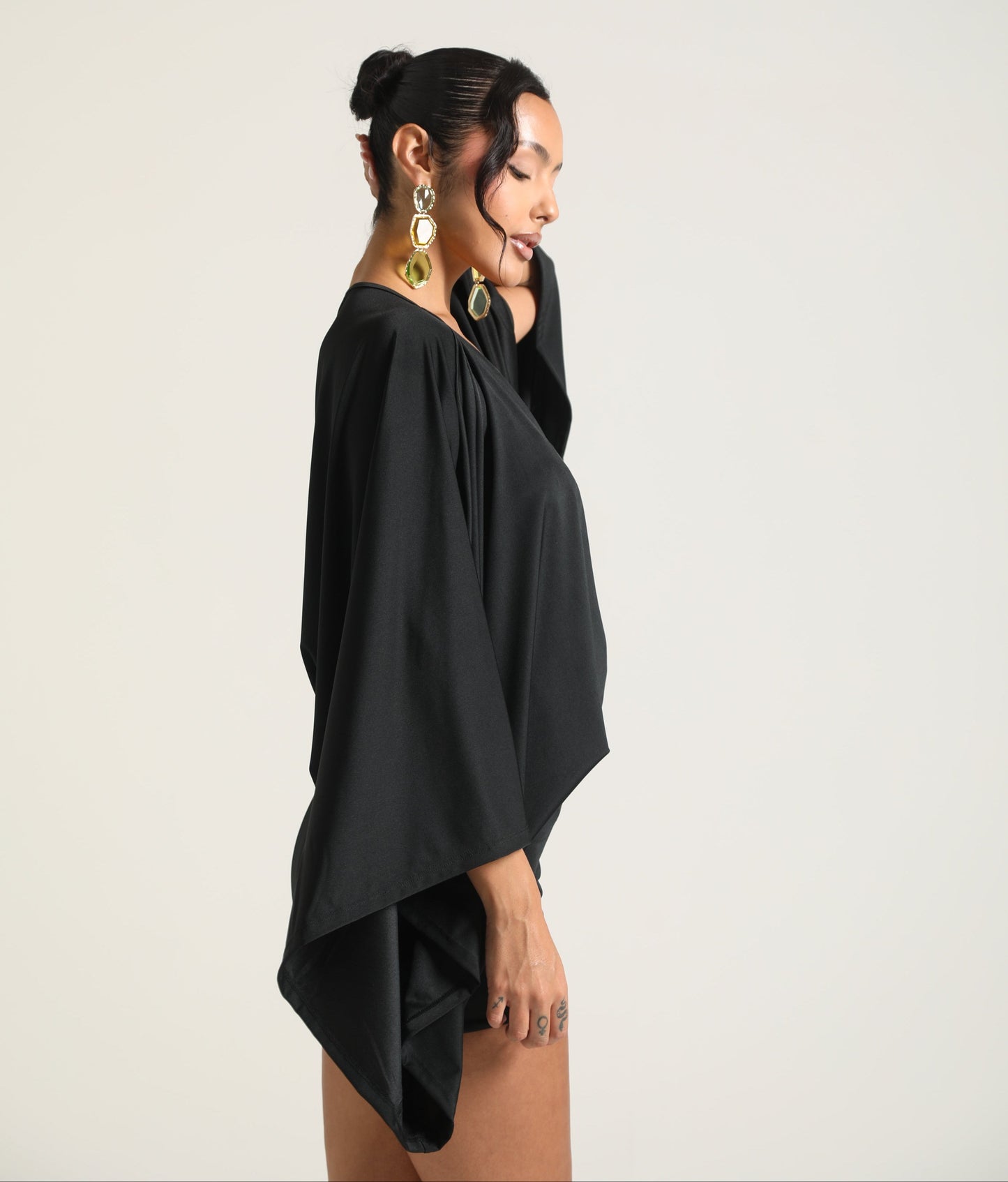 ISLA MINI DRESS - BLACK