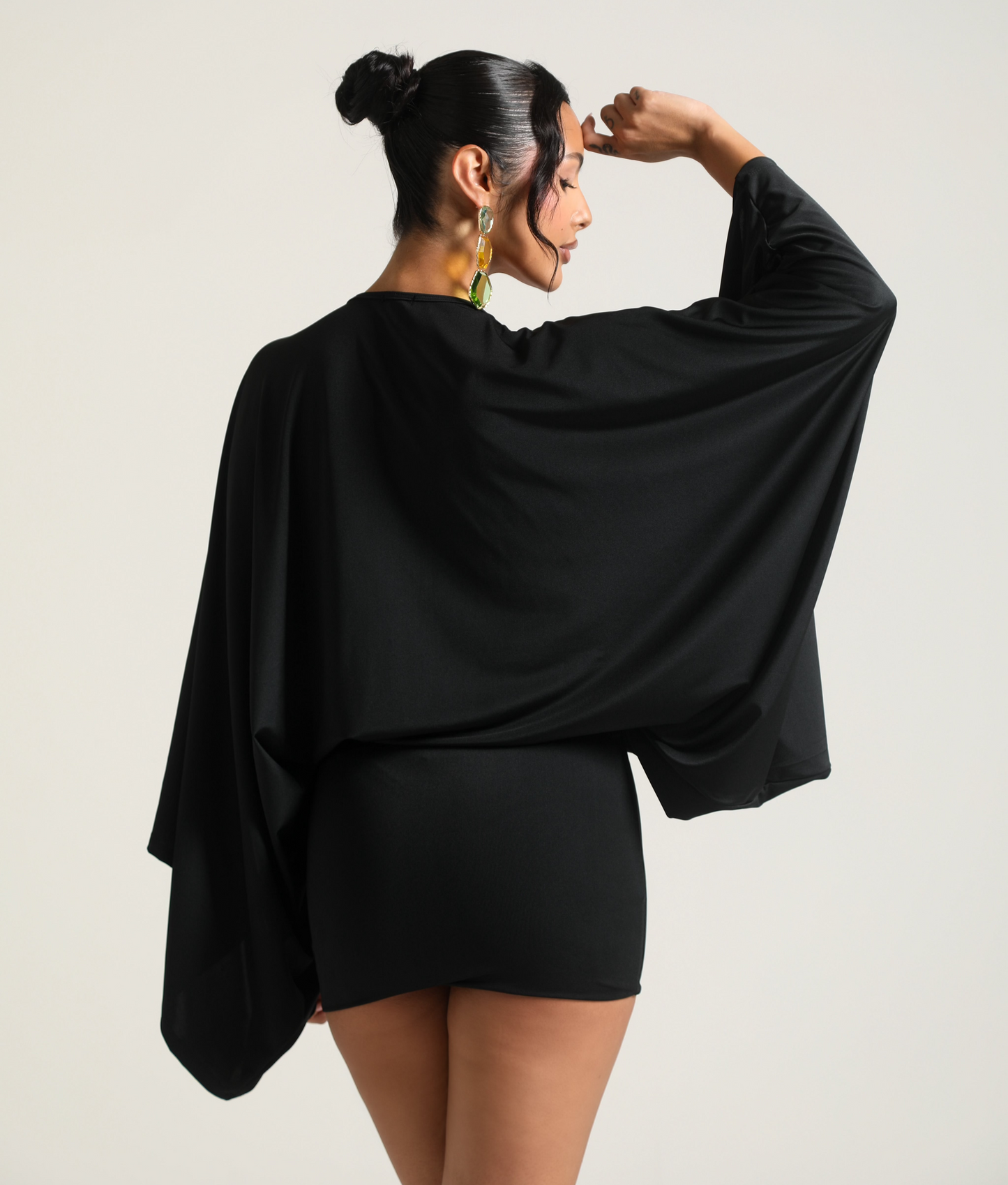 ISLA MINI DRESS - BLACK