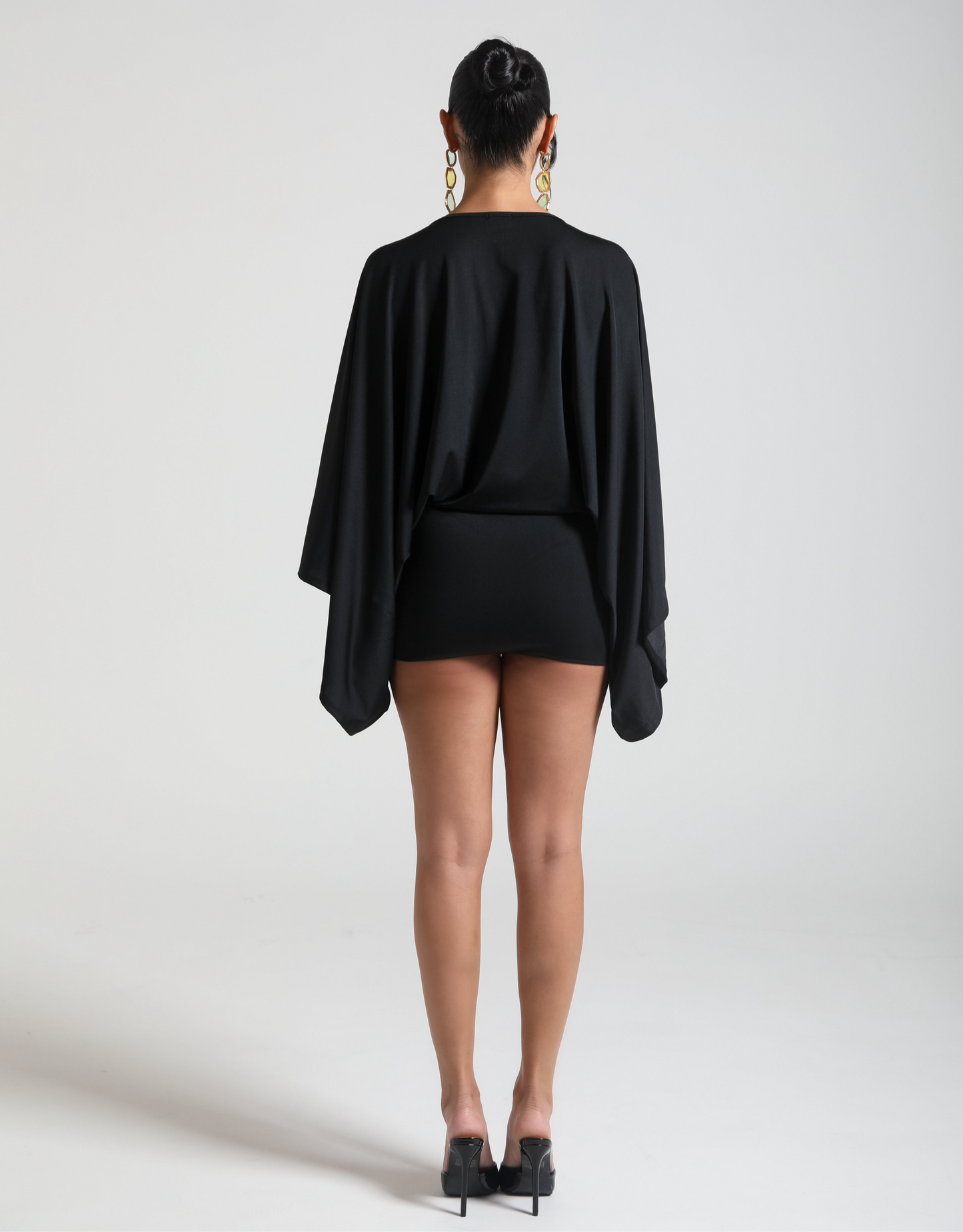 ISLA MINI DRESS - BLACK